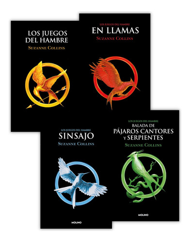 Pack Los Juegos Del Hambre (4 Libros) - Suzanne Collins