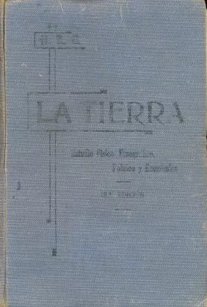 H. E. C: La Tierra ---libro De Geografia Antiguo