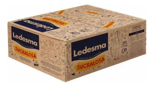 Edulcorante Individual Ledesma Sucralosa X 400 Sobres