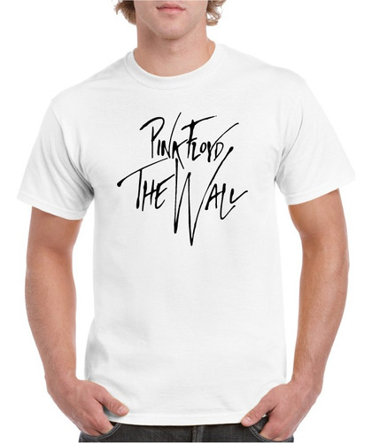 Polera Hombre Estampada Pink Floyd The Wall