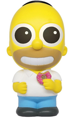 Homero Simpsons Chibi Kawai Alcancia Monogram