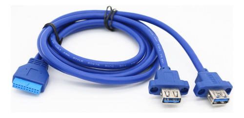 Dual 2 Puertos Usb3.0 Usb 3.0 A Macho A Placa Madre Mainboar