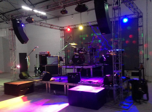 Caixa Ativa Line Array Estereo 6 Caixas Pa Amplificado 7200w