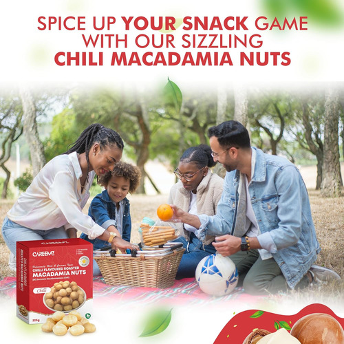 Careemz Nueces De Macadamia Tostadas Con Sabor A Chile, El M