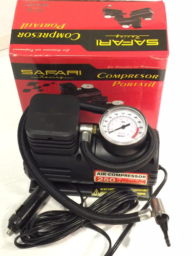 Compresor 12v 250 Psi - 10 A P/ Encendedor Auto Oferta!!!