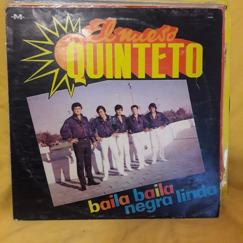 Vinilo El Nuevo Quinteto Baila Baila Negra Mia C2