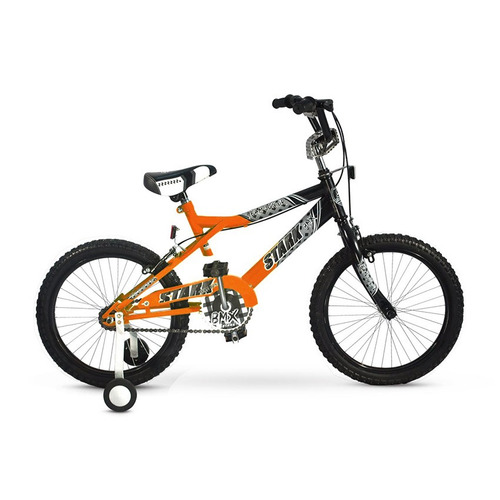 Bicicleta Infantil Bmx Stark Team Junior 6064 Rod 16 Naranja