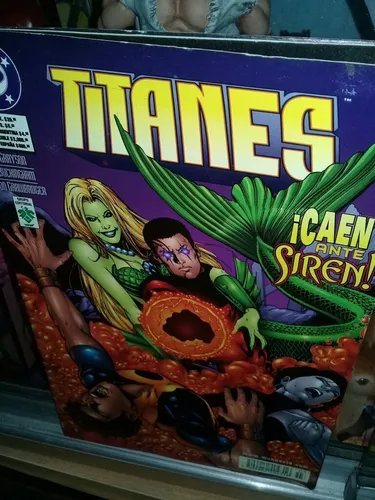 Titanes # 3 Caen Ante Siren Dc Comics