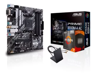 Kit De Actualizacion Gamer Ryzen 7 5700g + Tarjeta B550 Wifi