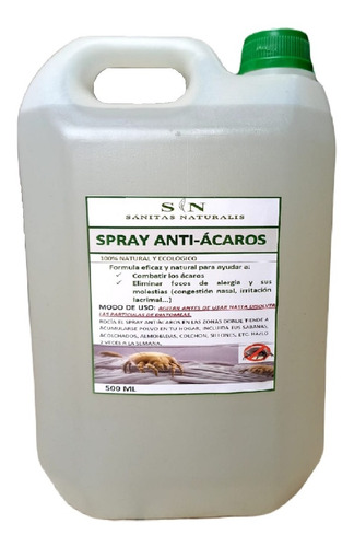 Spray Anti Acaros Fuerte 5 Litros 