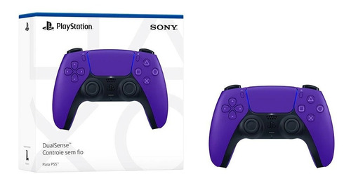 Controle Sem Fio Sony Playstation Dualsense Galactic Purple