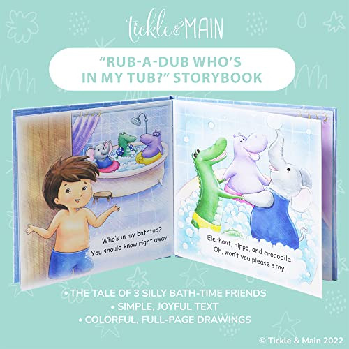 Set De Regalo Rub-a-dub Jgo Baño De 5 Pzas Que Incluye Una T