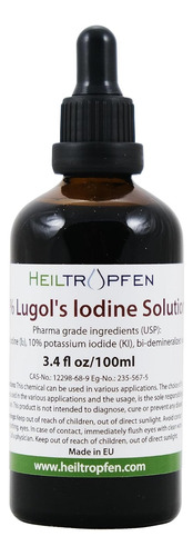 Yodo Lugol 5% 100ml Usp - mL a $646