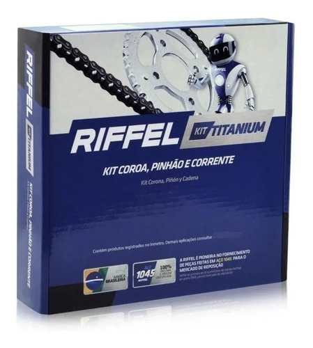 Kit Transmision Riffel Motomel Skua 150 Moto Wagner