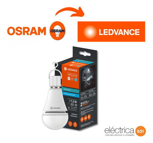 Pack X 40 Lámpara Foco Led Ledvance Osram 5,5w=40w Por E631