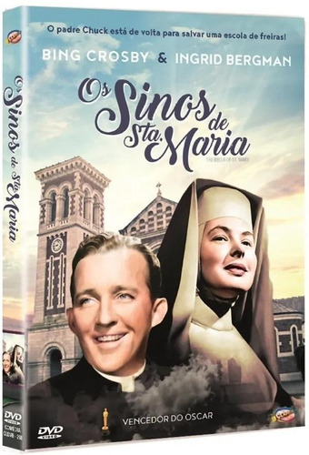 Os Sinos De Santa Maria - Dvd - Bing Crosby - Ingrid Bergman