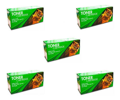 Pack 5 Toner Generico 410a Tigre Cf410a