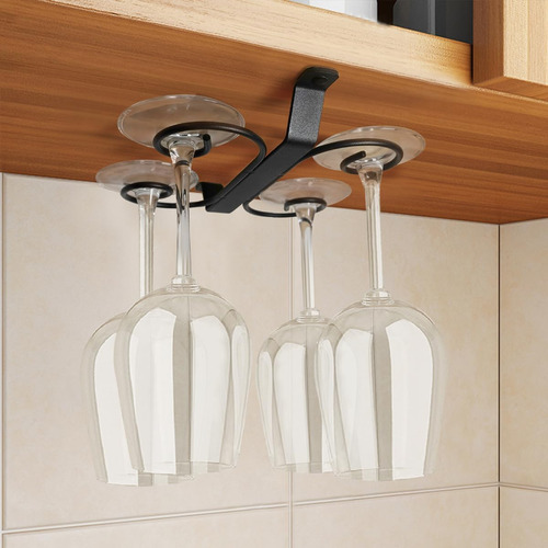 Soporte Para Copas De Vino De 9 Pulgadas Para Debajo Del Gab