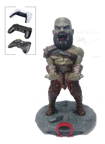 Soporte Joystick Control Mando Figura Kratos God Of War 3d