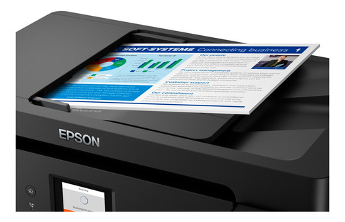 Impresora a color multifunción Epson EcoTank L14150 con wifi negra 220V