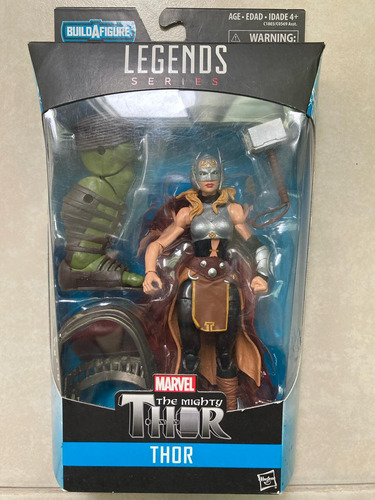 Thor Jane Foster Marvel Legends Thor Ragnarok Baf Hulk (Usado)