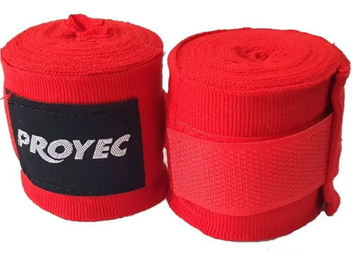 Par De Vendas Con Abrojo Proyec Profesionales 4 M Box Mma