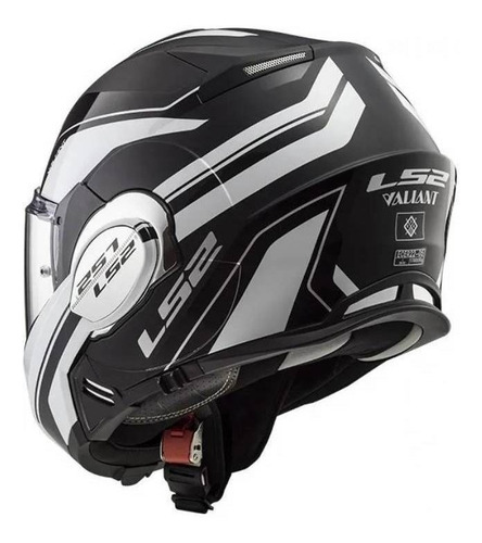 Imagen 4 de 5 de LS2 Valiant FF399 - White/Black - Lumen - M