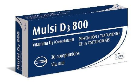 Mulsi D3 800  X 30 Comprimidos