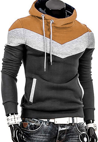 Imagen 7 de 10 de Campera De Hombre Buzo Hoodie Urbano Con Capucha Algodon A03