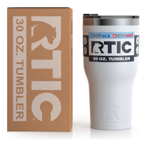 Rtic Tumbler 30 Oz White - Blanco