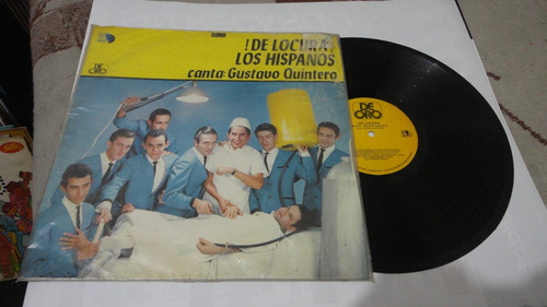 Vinilo-- Los Hispanos-- De Locura, Canta Loko Quintero-ljp