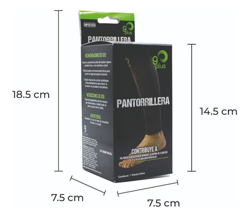 Imagen 9 de 10 de Pantorrillera M Go Plus