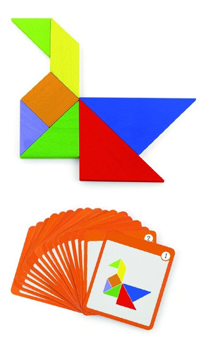 Tangram Magnético Imantados Para Pizarra Didáctico Infantil