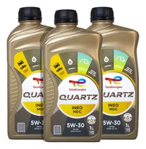 Comprar Kit 3 Óleo Total Quartz Ineo Mdc 5w-30 Acea C2 C3 Sintético