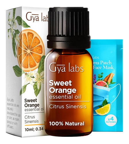 Juego Aceites Esenciales Naranja Y Limón 2x0.34oz Aromaterap