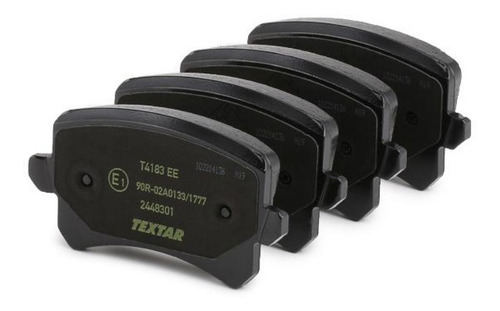 Imagen 3 de 11 de Juego De Pastillas Traseras Vw Passat Marca Textar Alemanas