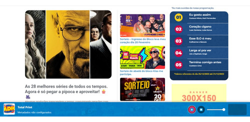 Site Web Rádio - Completo 2025 (com Demo)