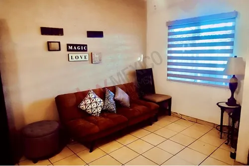 Cómoda Casa Amueblada En Renta, En Lagos De Xochimilco, Mexicali Bc
