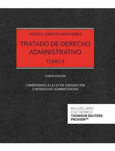 Tratado De Derecho Administrativo Tomo Ii Duo - Gonzalez ...