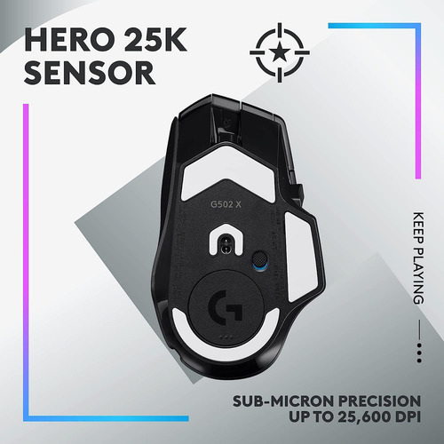 Mouse Para Juegos Logitech G502 X Plus Wireless Rgb