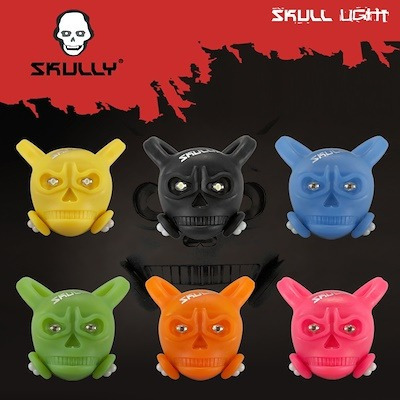 Imagen 3 de 4 de Luz De Seguridad Ciclismo Skully Ilumenox Rojo Led Rojo