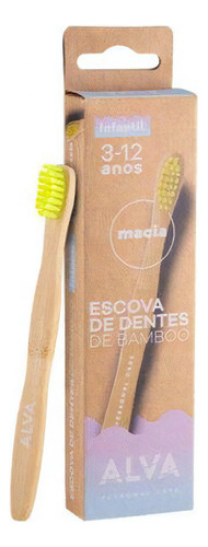 Escova De Dentes Bamboo Infantil Alva