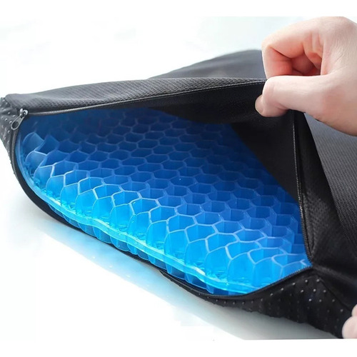 Asiento De Coche Suave Con Cojín De Gel De Silicona Ergonómi