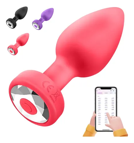 Vibrador Plug Anal Prosttico Masajeador Con Control Por App | MercadoLibre