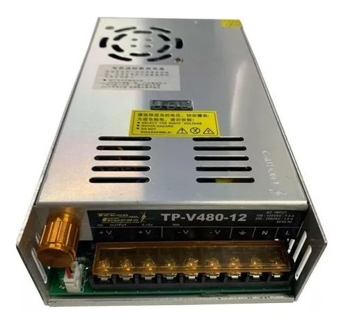 Fuente De Voltaje Corriente Directa Tekno Powers Tp-v480-12