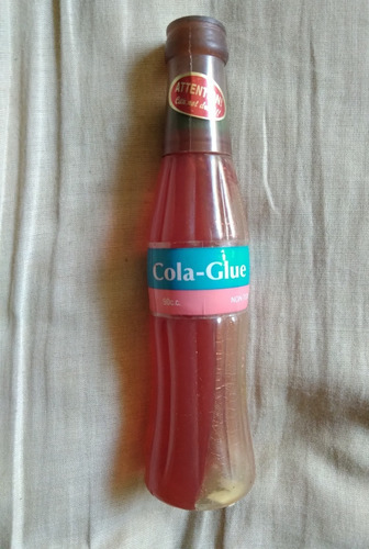 Antigua Cola Glue Forma De Botella Coca Cola 15cm Pegamento