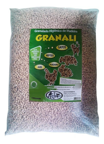 Granali Granulado Sanitário De Madeira Para Gatos (20kg)