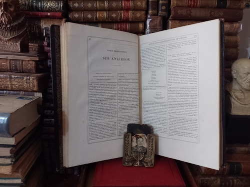 Odas Anacreonte Y Safo Edición Poliglota Fermin Dodot 1835 (Usado)