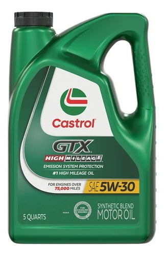 Aceite Motor Castrol Gtx 5w30 Sintetico Alto Kilometraje 