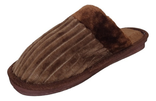 Pantufla De Hombre Con Chiporro , Planta De Goma .